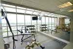 Gym with Ocean Inlet View